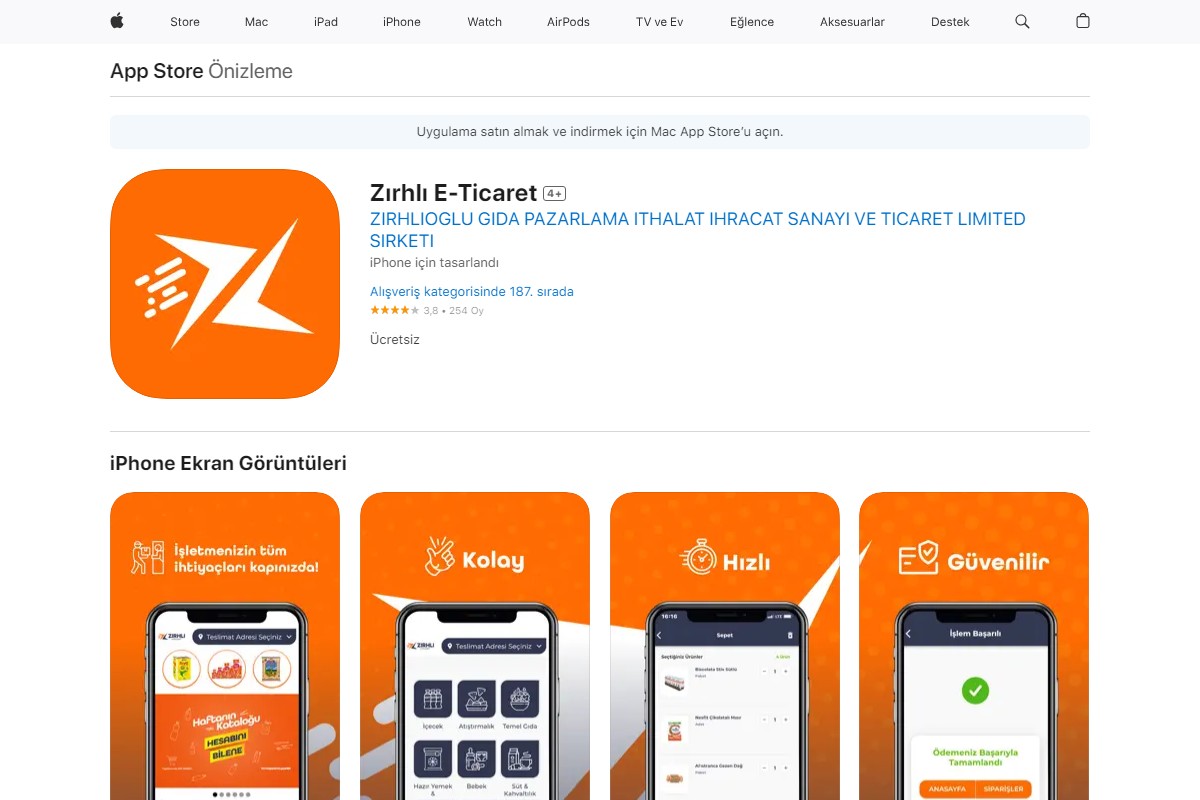 ZIRHLIOGLU E-TİCARET